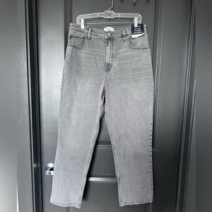 Abercrombie Curve Love Ultra High Rise 90s Straight Jeans